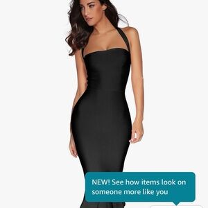 Women’s halter midi dress